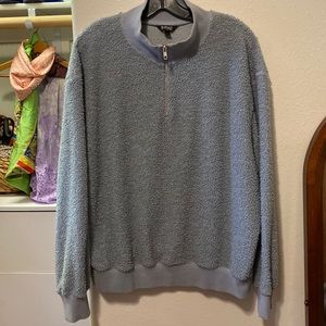 Buffalo Sheerling Dusty Blue Quarter Zip